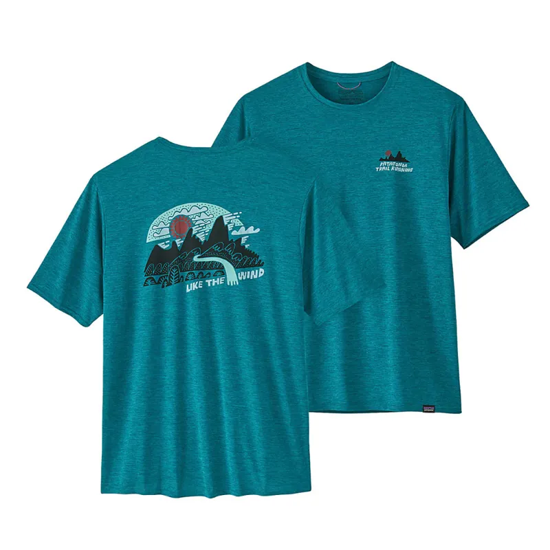 Men s Cap Cool Daily Graphic Shirt Lands in Like the Wind Bela